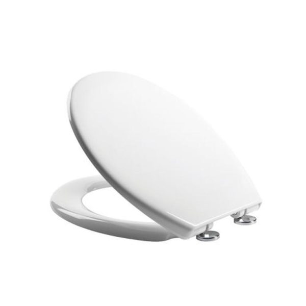 8901wsc roper rhodes neutron soft close white plastic toilet seat