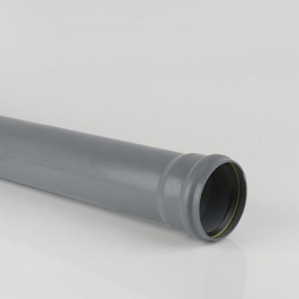 Bs413g brett martin 25m single socket soil pipe gray