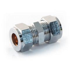 C301ccp compression 15mm chrome plated equal coupler