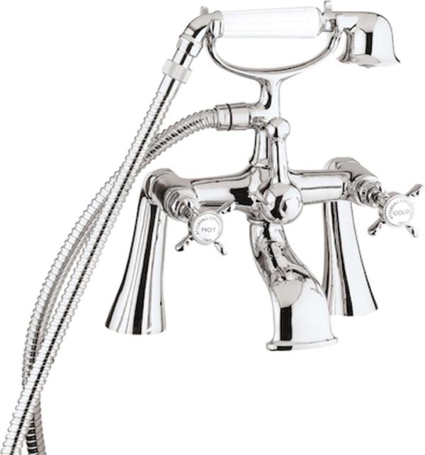 Cr23 deva coronation bath shower mixer