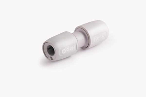 Hd110w hep20 plastic push fit 10mm straight connector