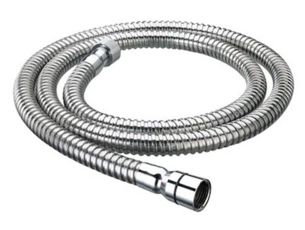 Hos150cn02c bristan 15m cone to nut lrg bore shower hose chrome