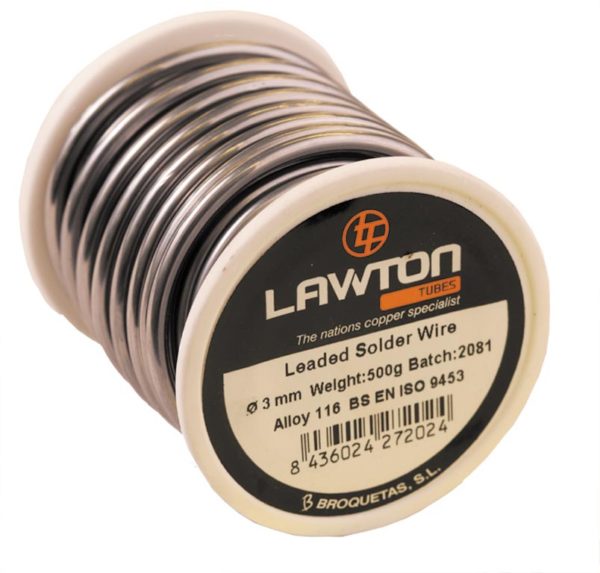 Sw lawton leaded solder wire 500g