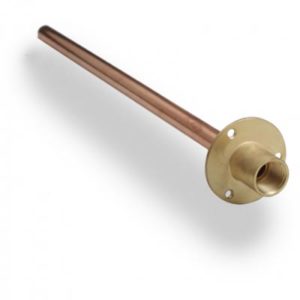 Ctwp copper tail wallplate 12 female thread